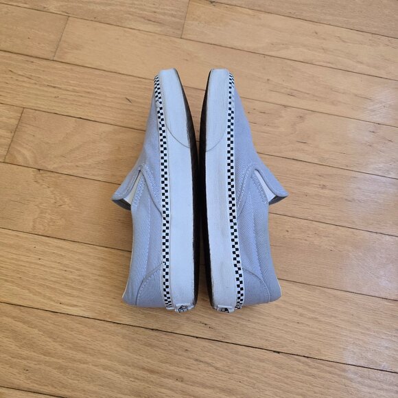 VANS | Classic icy blue canvas whimsy skater sneakers | WMS 7.5 - Picture 8 of 10
